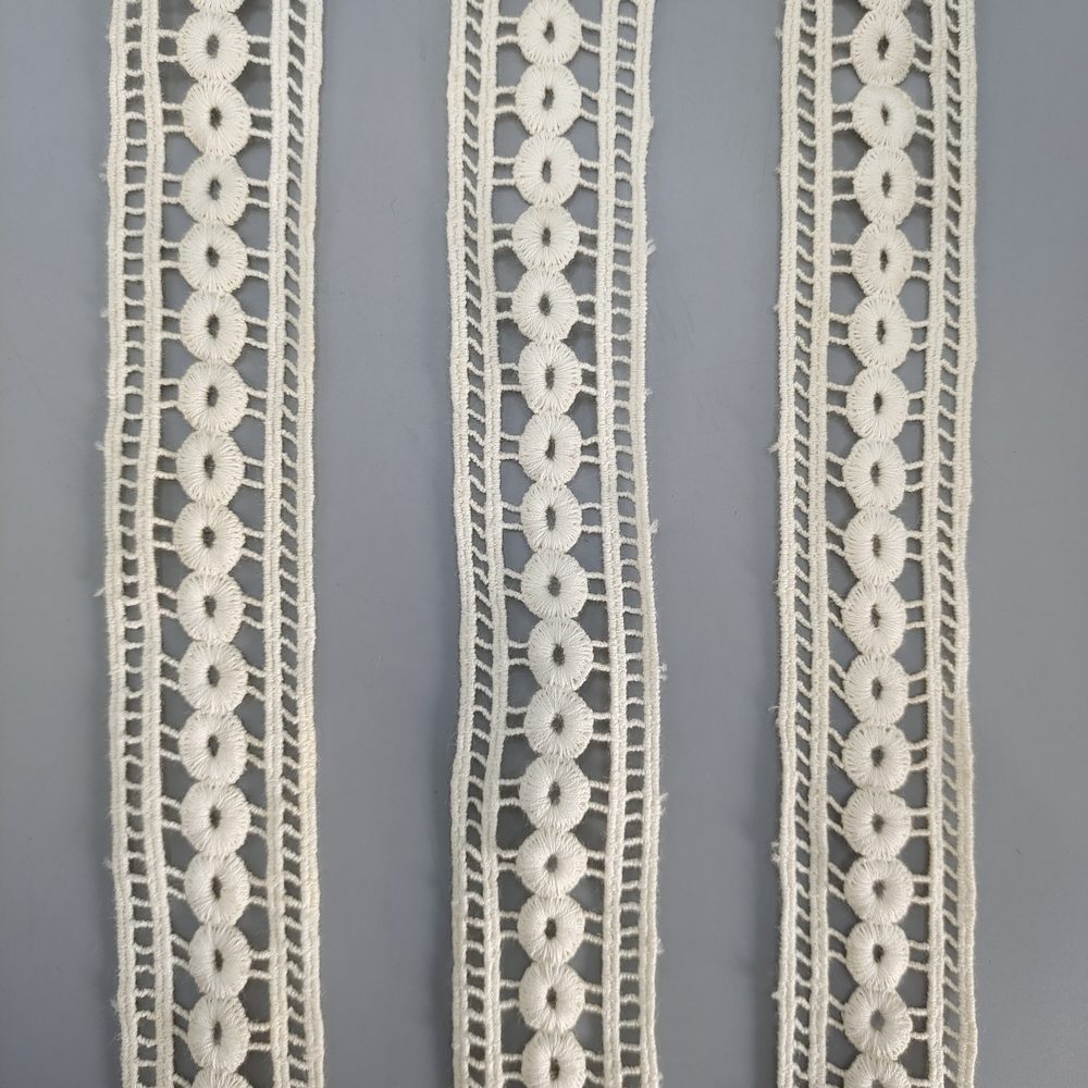Elegant Lace Trim for Apparel, Bridal, Lingerie & DIY Crafts