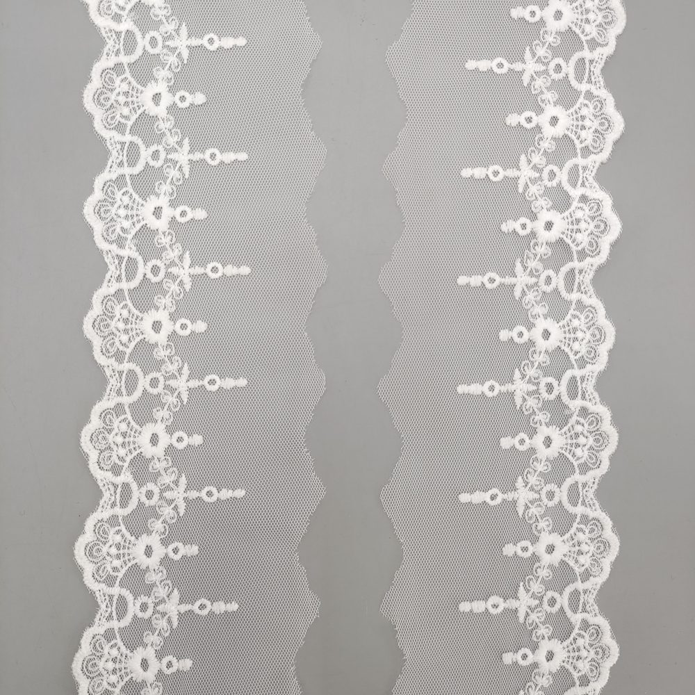 Elegant Lace Trim for Garments, Bridal & DIY Crafts