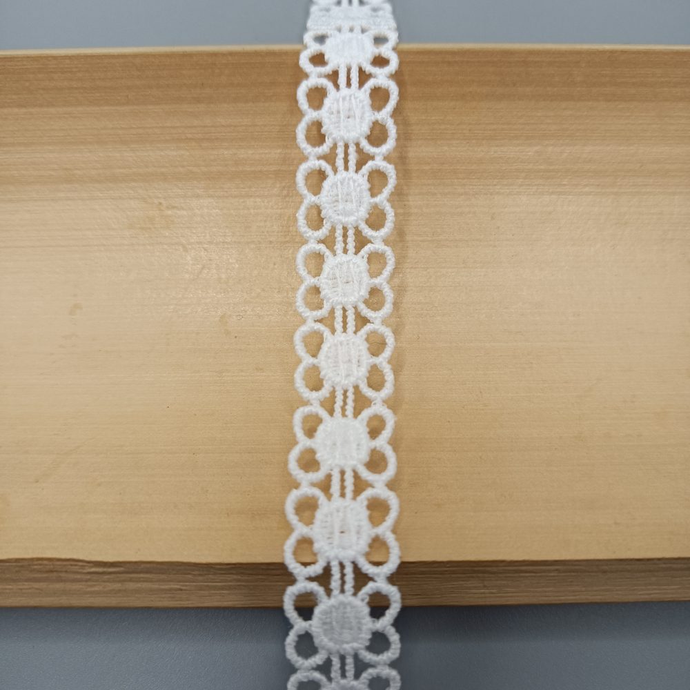 Elegant Lace Trim for Garments, Bridal, Lingerie & DIY