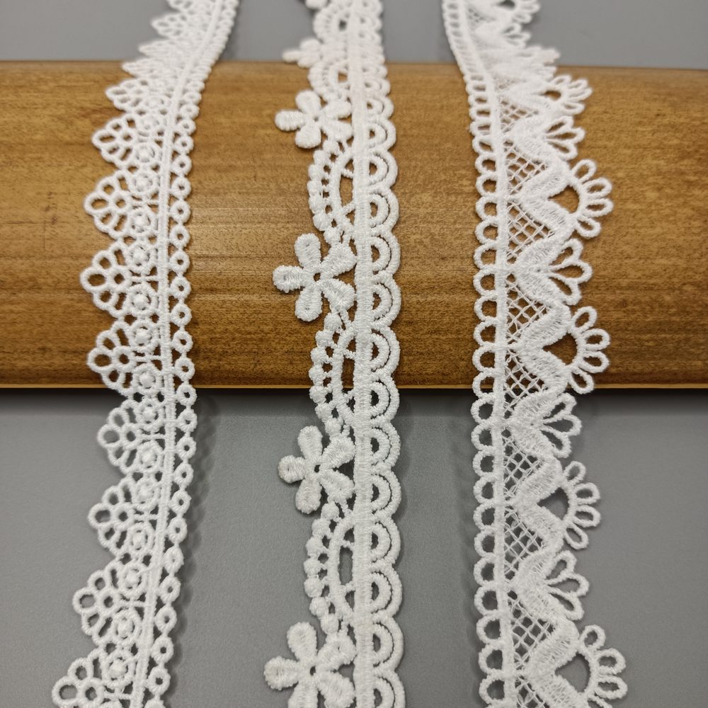 Lace Trim Embellishment for Garments, Bridal & DIY