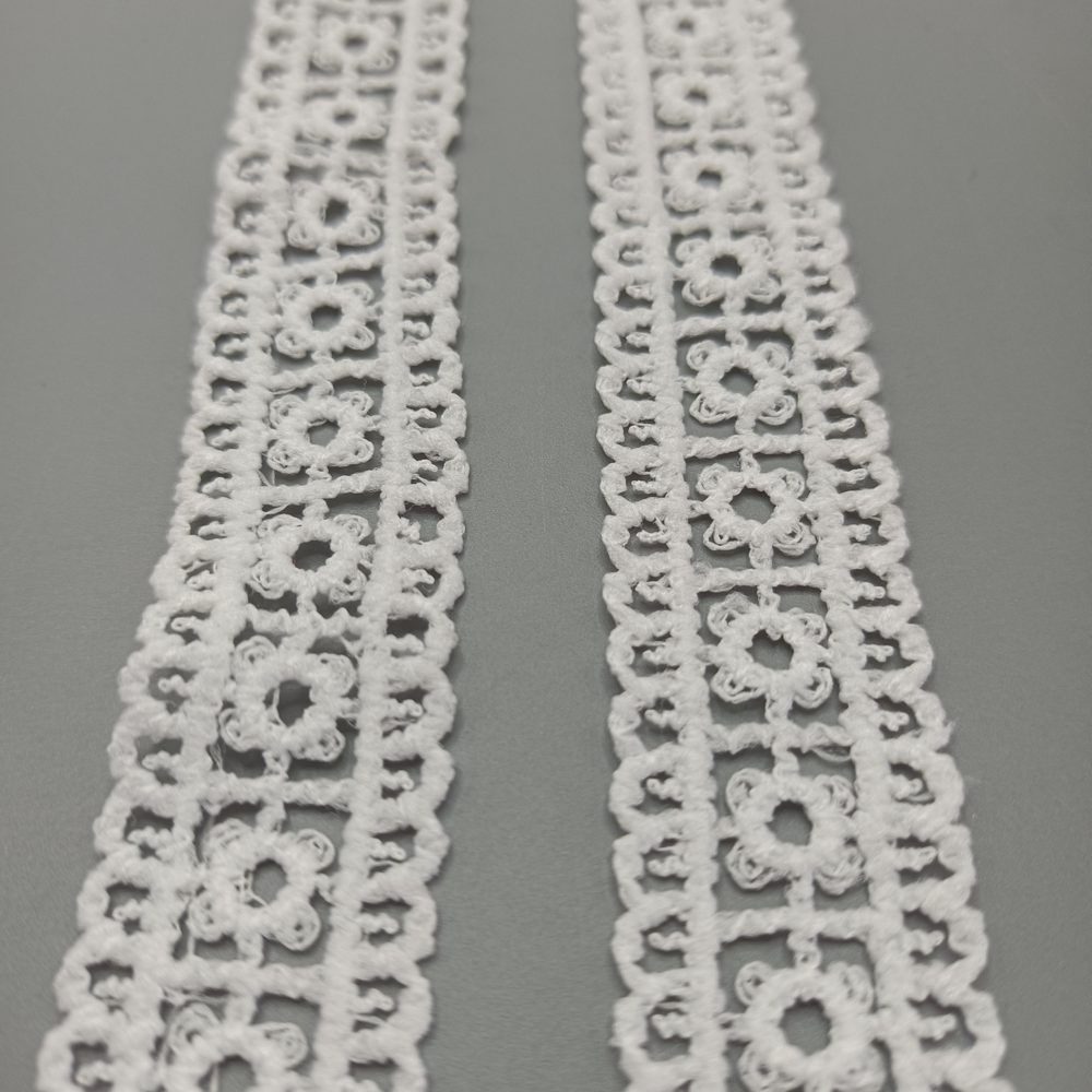 Elegant Lace Trim for Apparel, Bridal & DIY Crafts