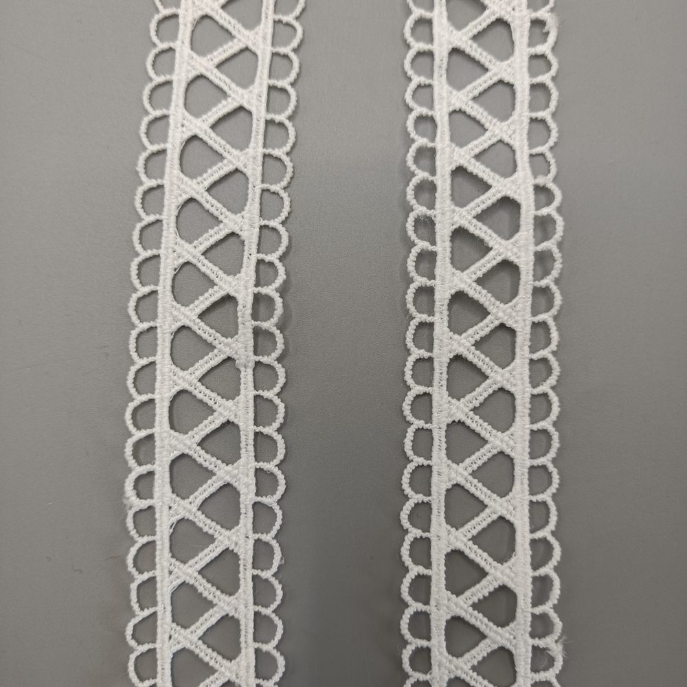 Elegant Lace Trim for Garments, Bridal & DIY Crafts