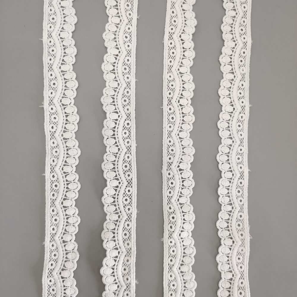 Elegant Lace Trim for Apparel, Bridal, Lingerie & Home Textiles