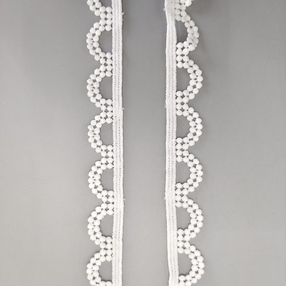 Elegant Lace Trim for Apparel, Bridal & DIY Crafts