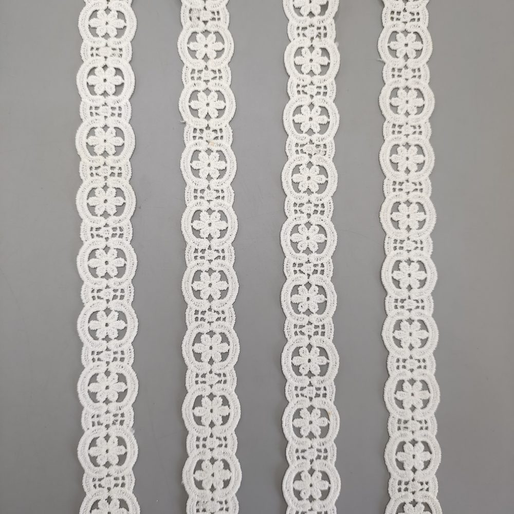 Elegant Lace Trim for Garments, Bridal & DIY Craft