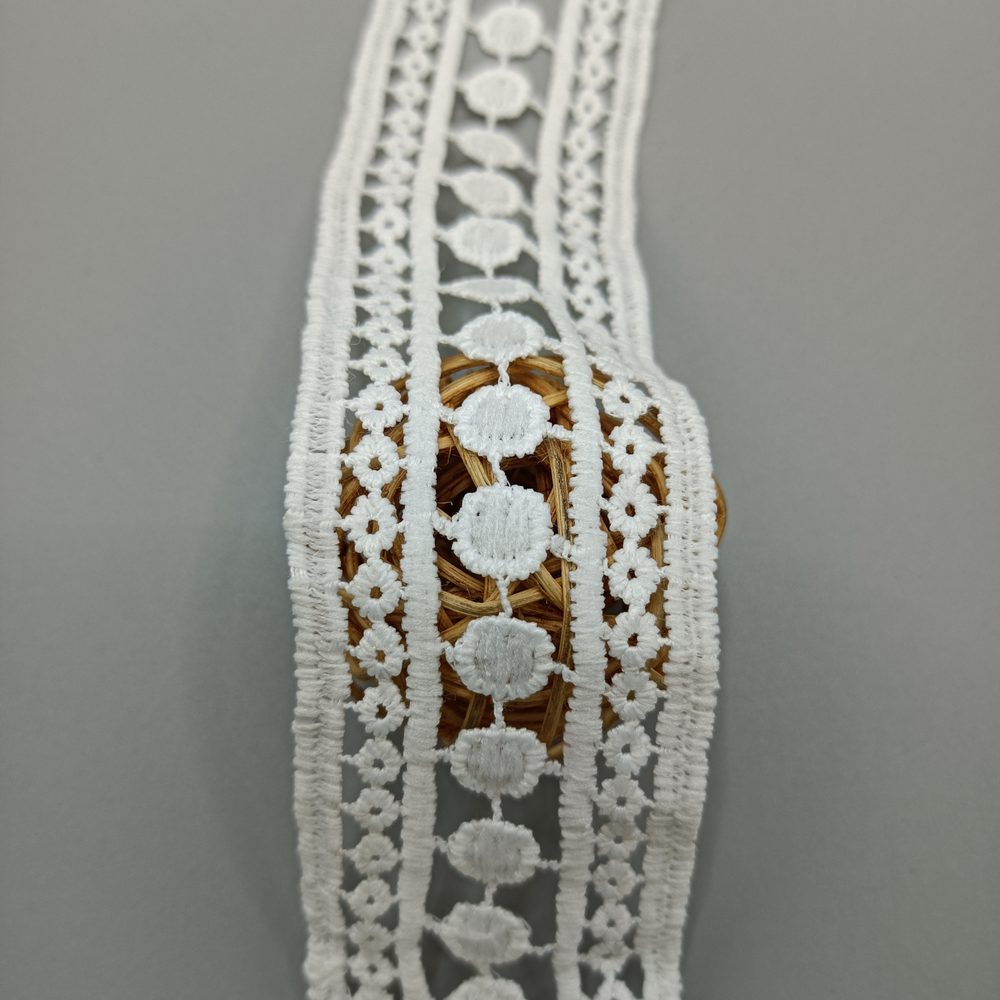Elegant Lace Trim for Garments, Bridal & DIY Crafts