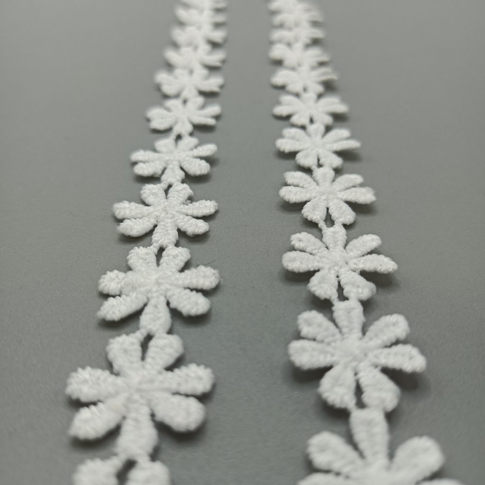 Elegant Lace Trim for Garments, Bridal & DIY Crafts