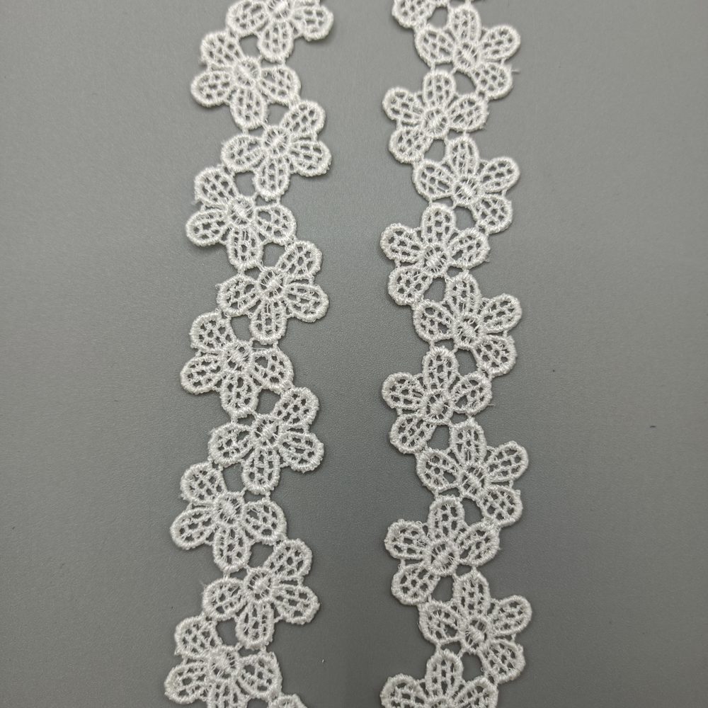 Elegant Lace Trim for Garments, Bridal & DIY Crafts