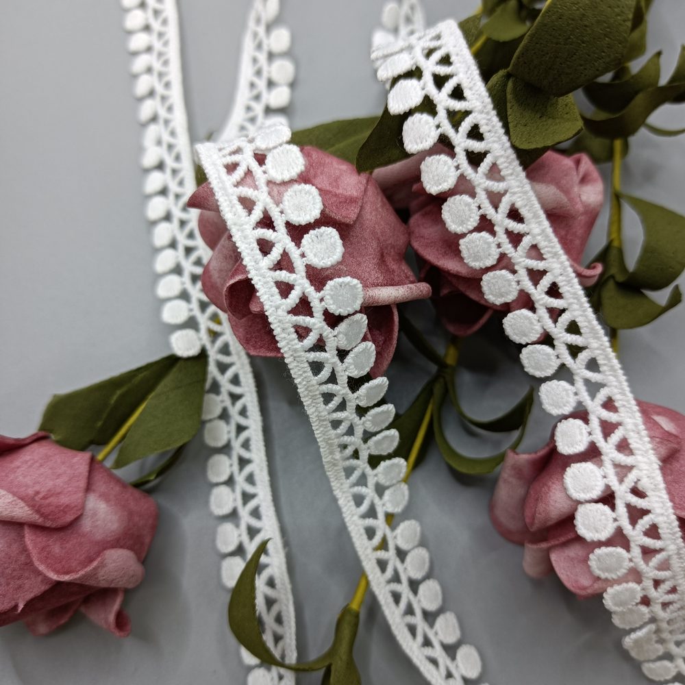 Elegant Lace Trim for Apparel, Bridal, Lingerie & DIY Crafts