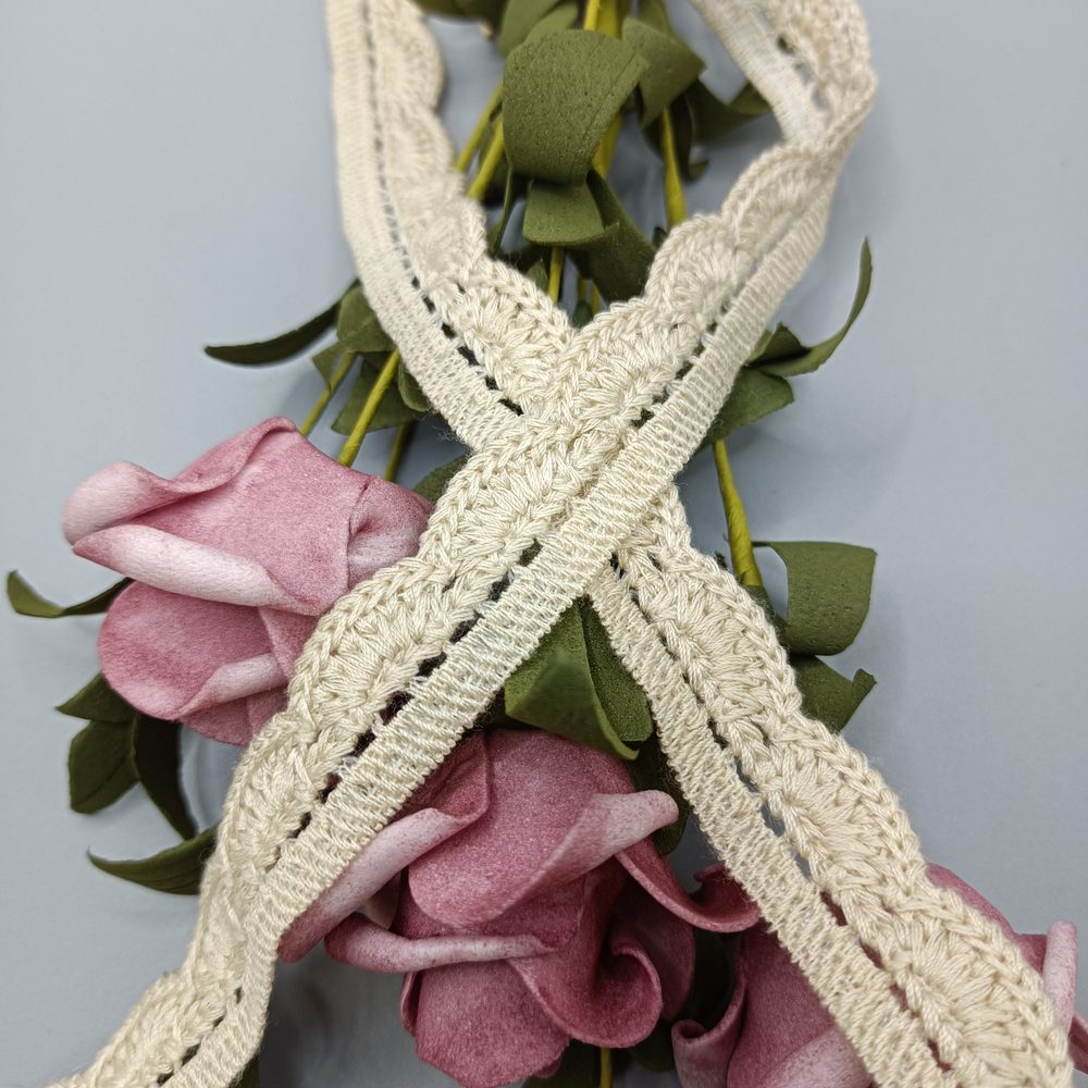 Lace Trim for Garment, Bridal & Home Textile Decoration