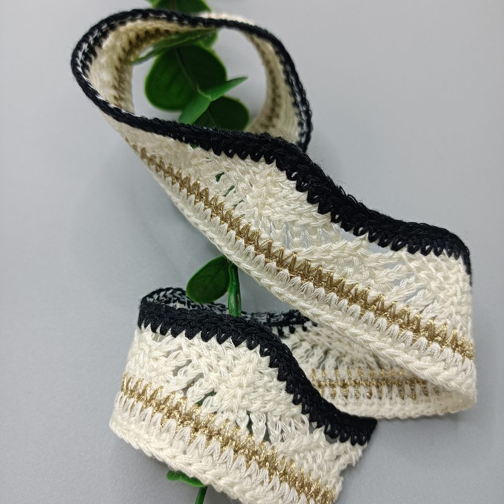 Elegant Lace Trim for Garments, Bridal & DIY Crafts
