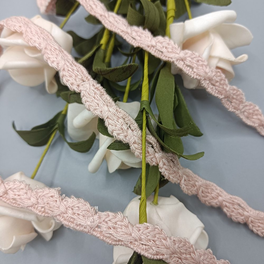 Elegant Lace Trim for Apparel, Bridal, Home Textile and DIY