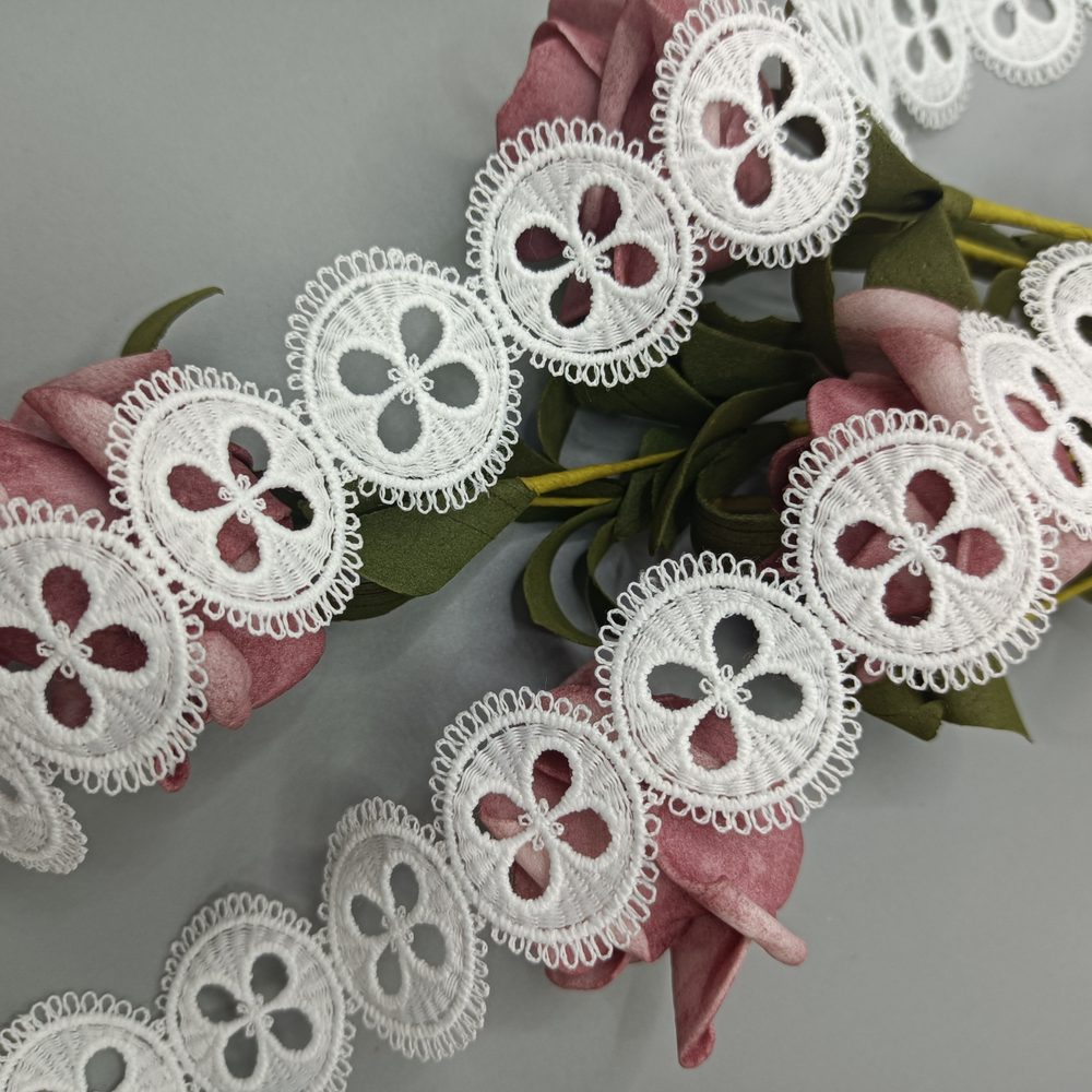 Elegant Lace Trim for Apparel, Bridal, Lingerie & DIY Crafts