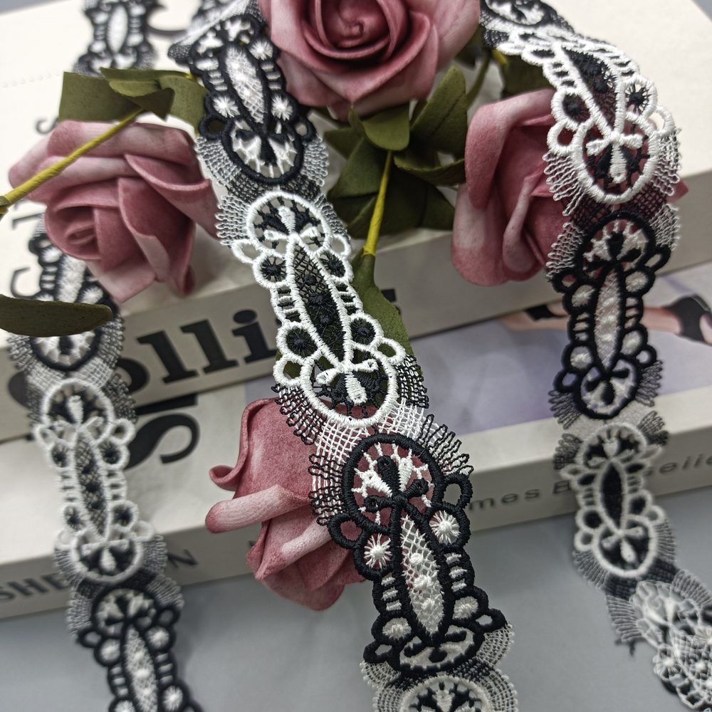 Elegant Lace Trim for Apparel, Bridal & DIY Crafts