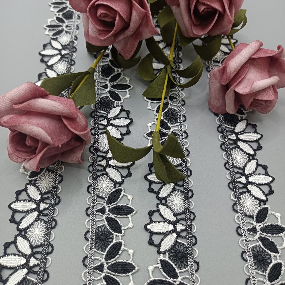 Elegant Lace Trim for Garment, Bridal & DIY Crafts