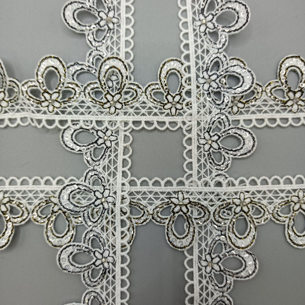 Elegant Lace Trim for Apparel, Bridal, Lingerie & DIY Crafts
