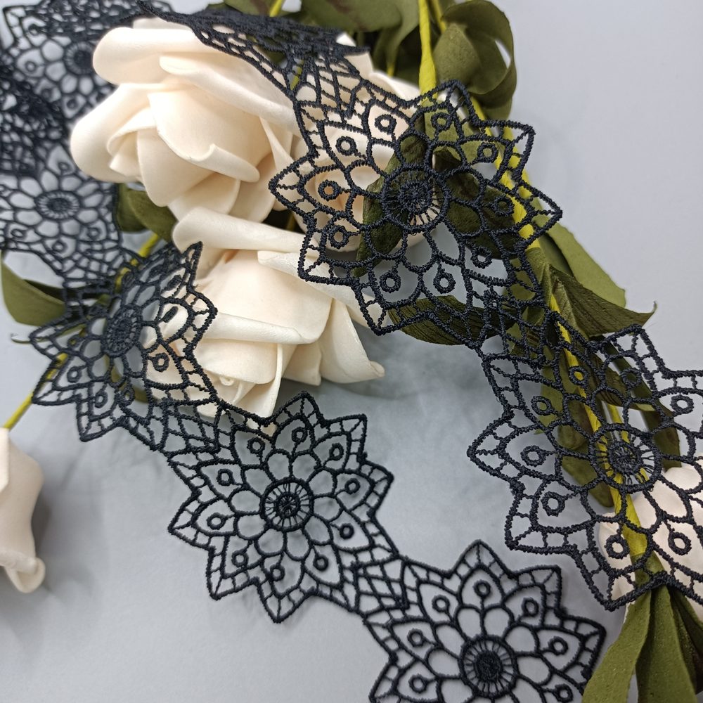 Lace Trim Embellishment for Apparel, Bridal, Lingerie, Home Textiles & DIY