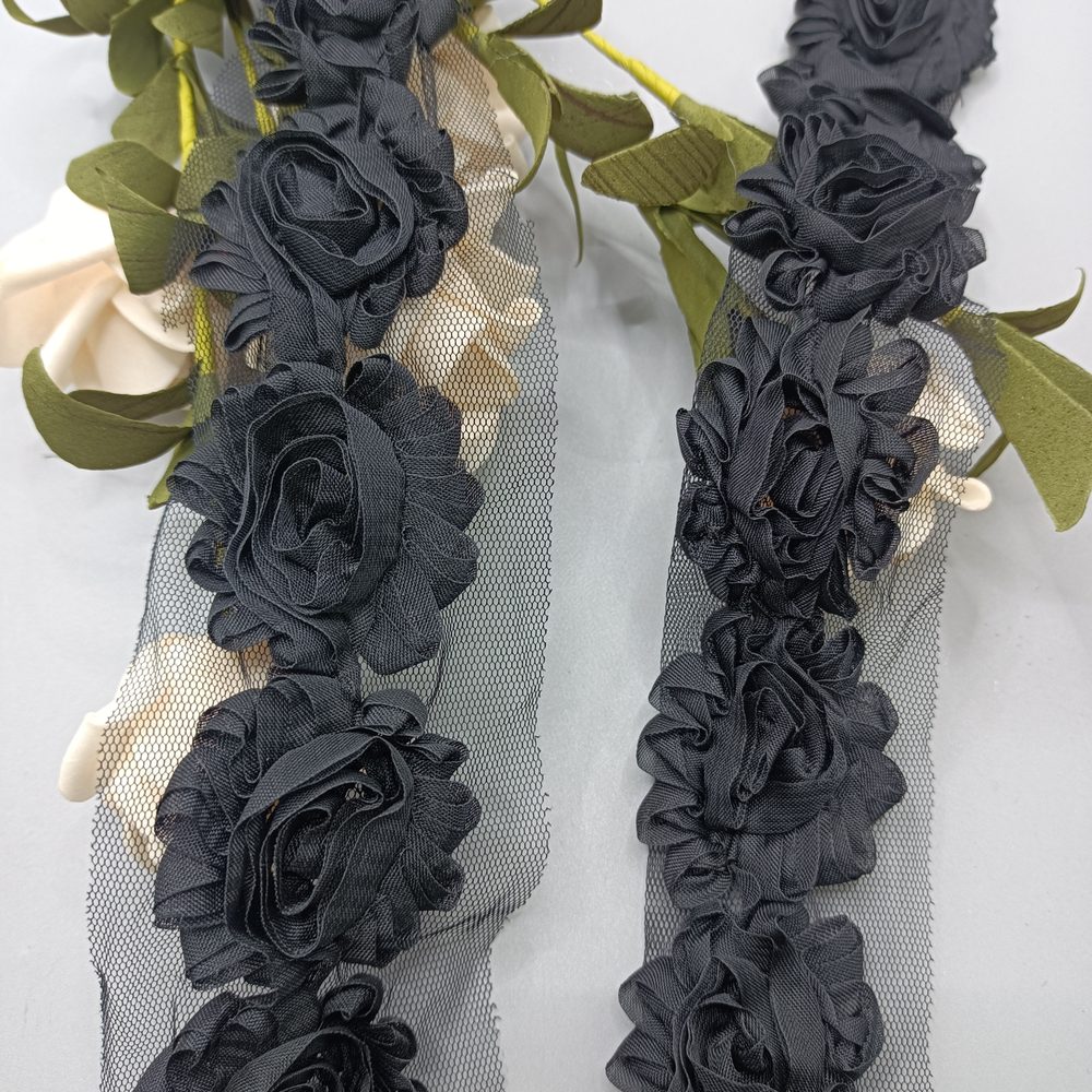 Elegant Lace Trim for Garment, Bridal & DIY Sewing