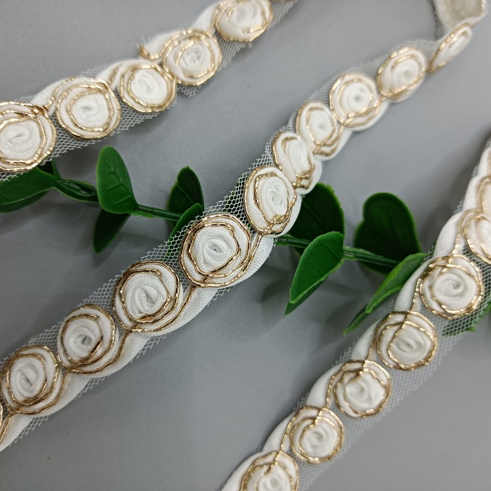 Lace Trim for Garment, Bridal & DIY Craft Decoration