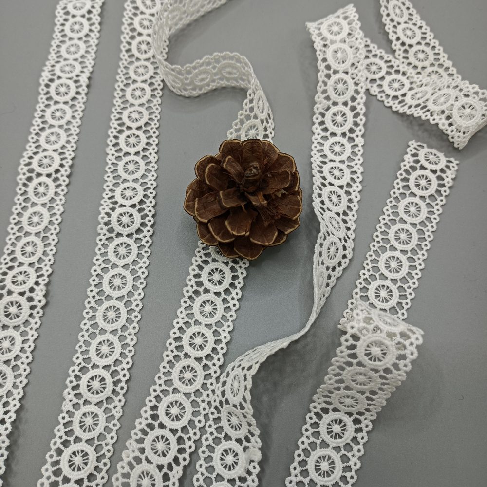 Elegant Lace Trim for Apparel, Bridal, Lingerie and DIY Crafts