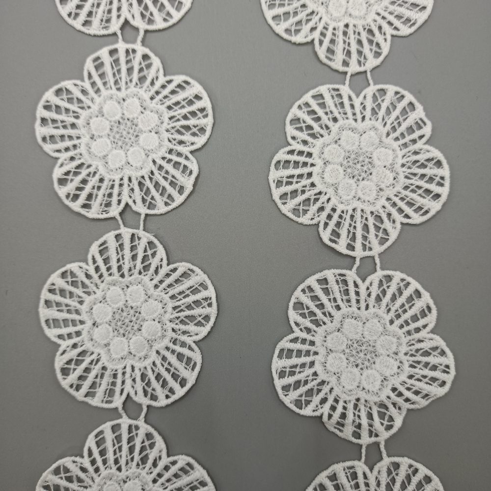 Lace Trim for Garment, Home Textile & DIY Crafts, Custom Color Available