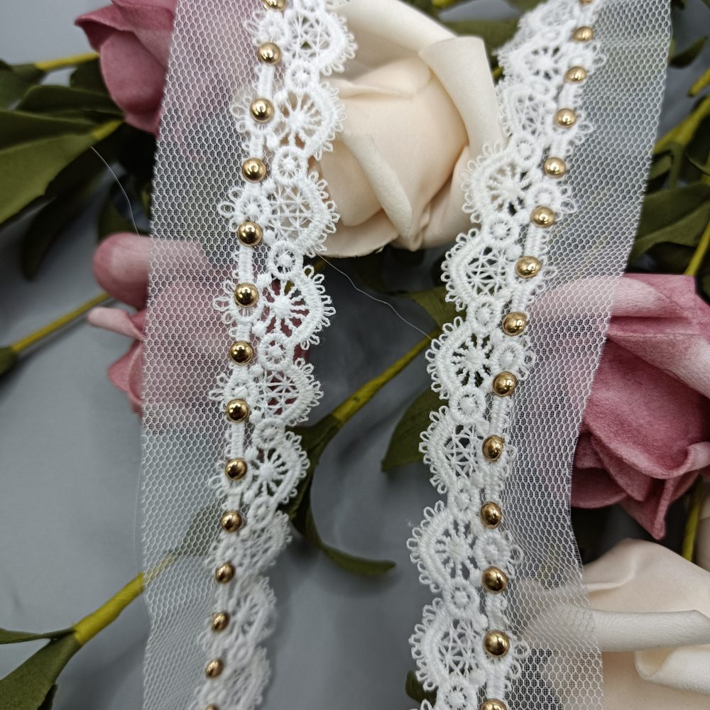 Elegant Lace Trim for Apparel, Bridal, Home Textile & DIY