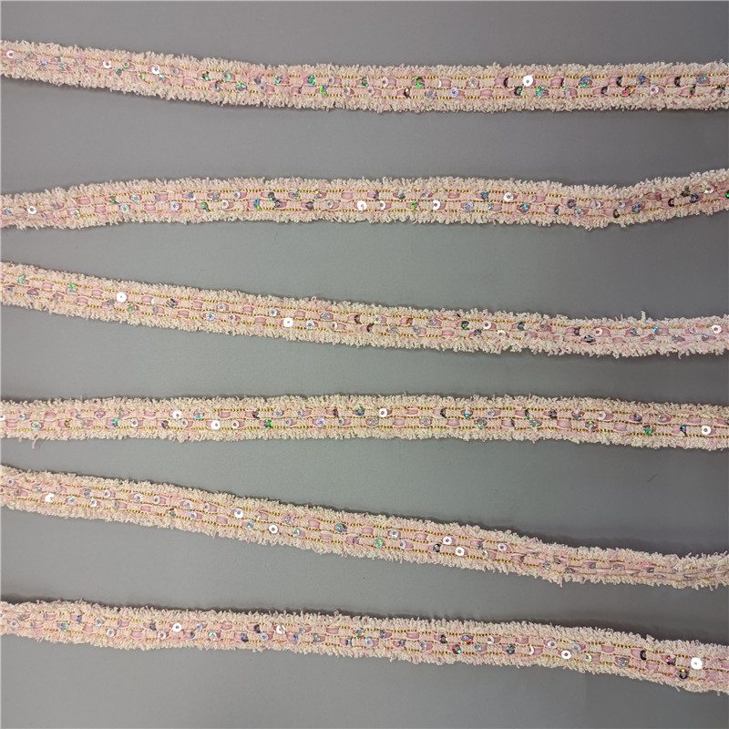 Beaded Trim Embellishment for Apparel, Bridal & DIY