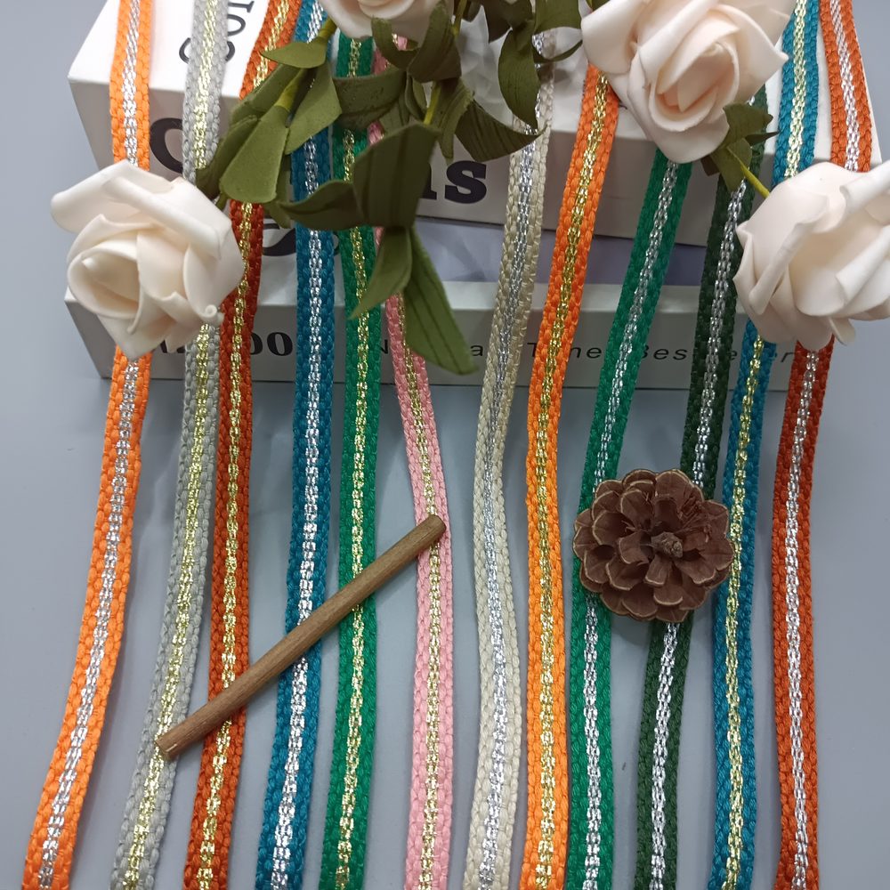 Decorative Ribbon Braid Trim for Garment, Home Textile & DIY