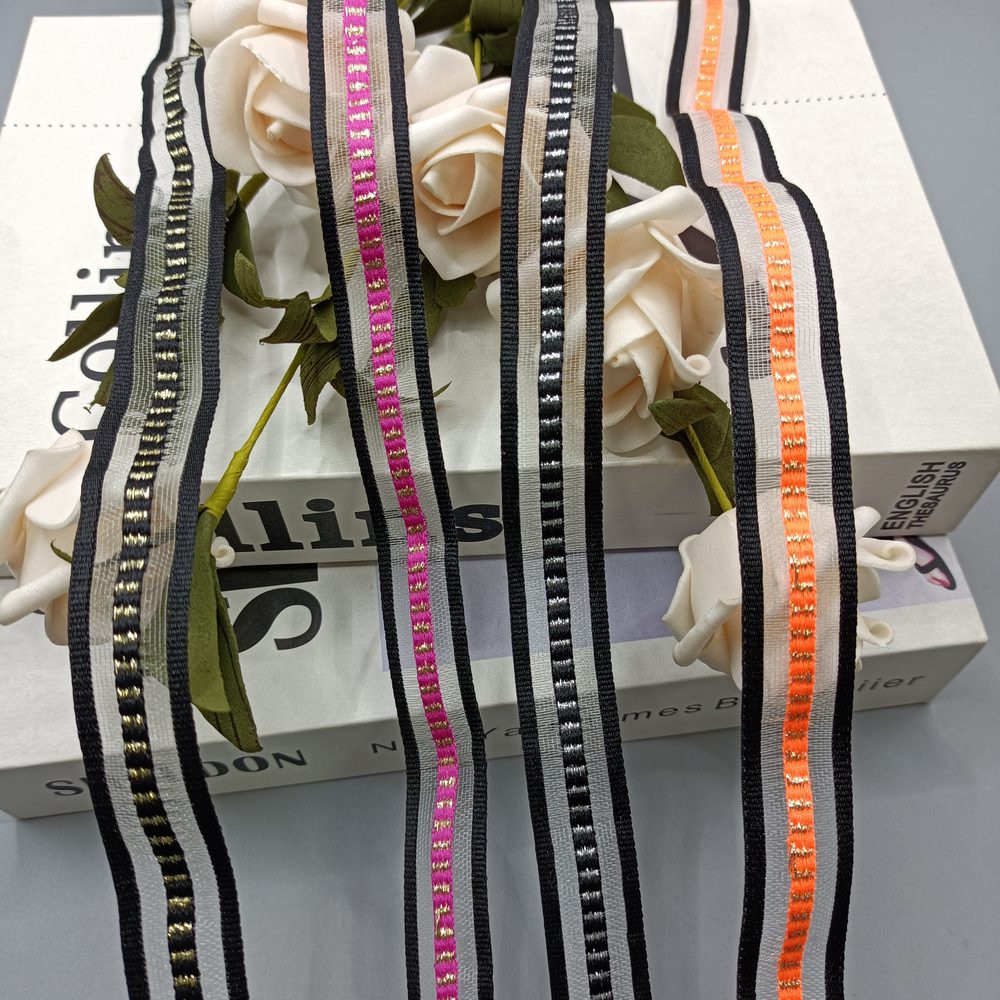 Premium Braided Ribbon Trim for Garment & DIY