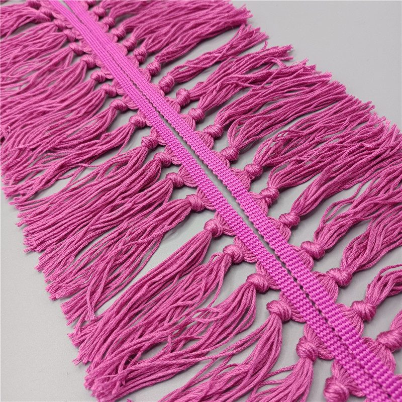 Fringe Trim: Versatile Decorative Edging for Apparel, Home Textiles & DIY