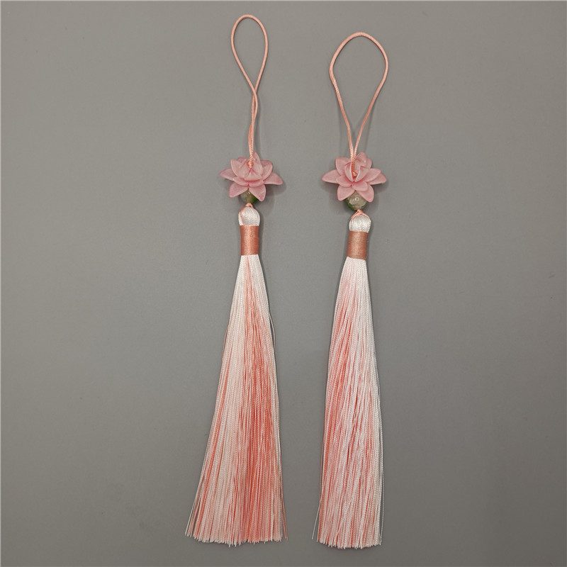 Decorative Tassel Trim for Garments and Crafts