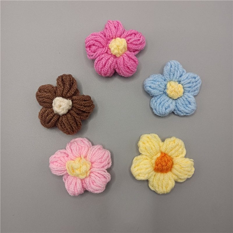 Crochet Appliqués for DIY Garment Bridal Home Decor