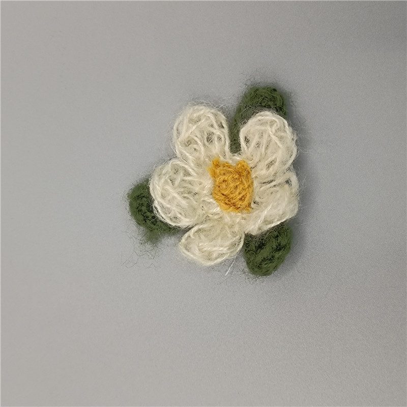 Crochet Appliqués for Garment, Bridal & DIY Crafts