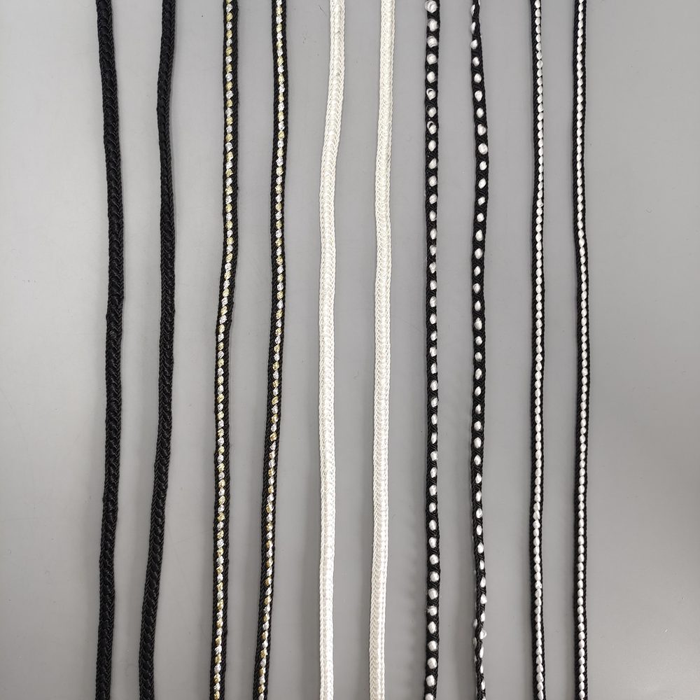 Braided Cord Rope for Garment Home Textile DIY Crafts