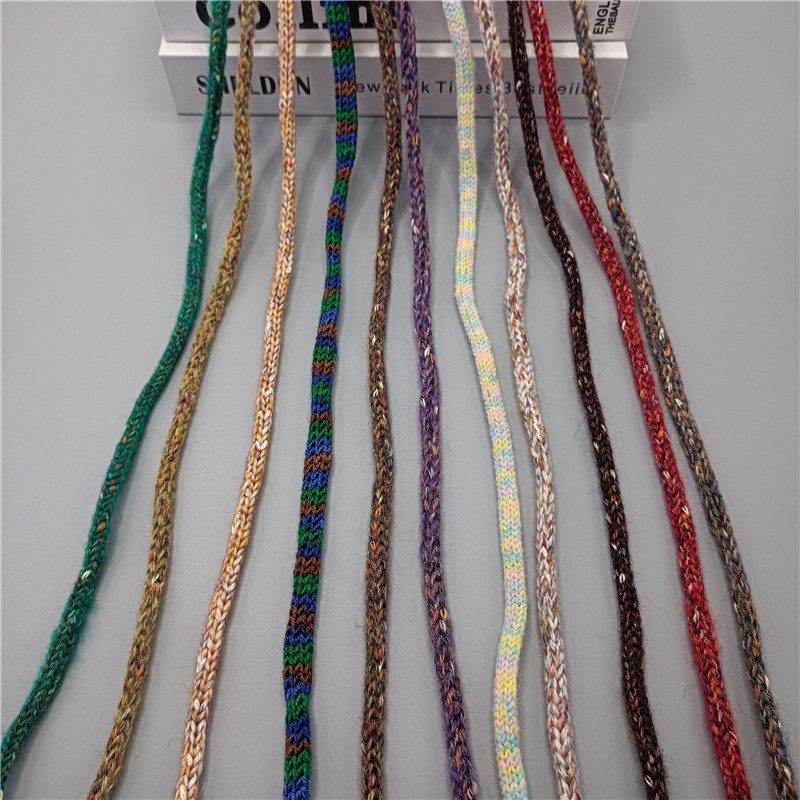 Custom Cord Rope for Garment Accessories and DIY Crafts