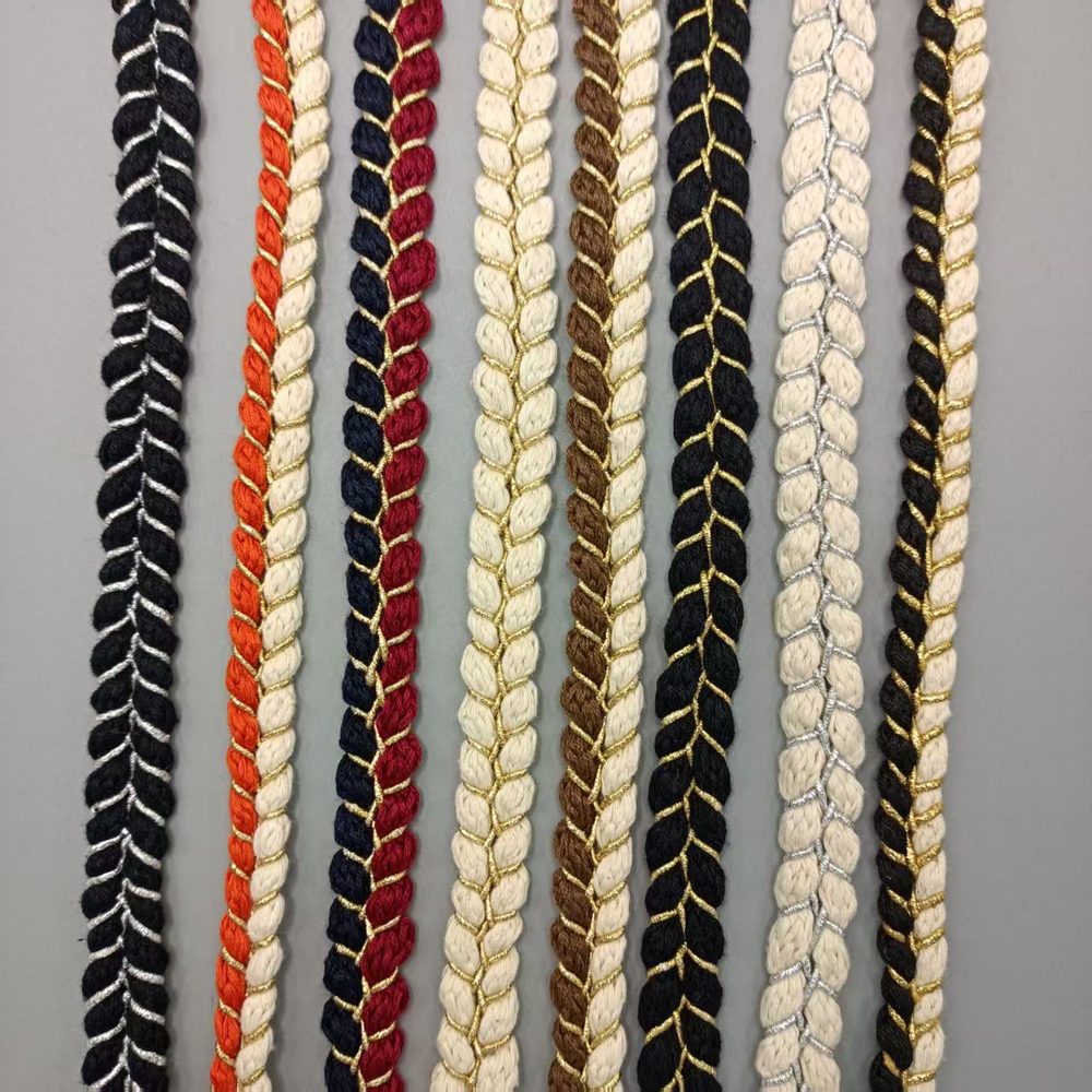 Decorative Cords & Ropes for Garment, Home Textile & DIY Crafts