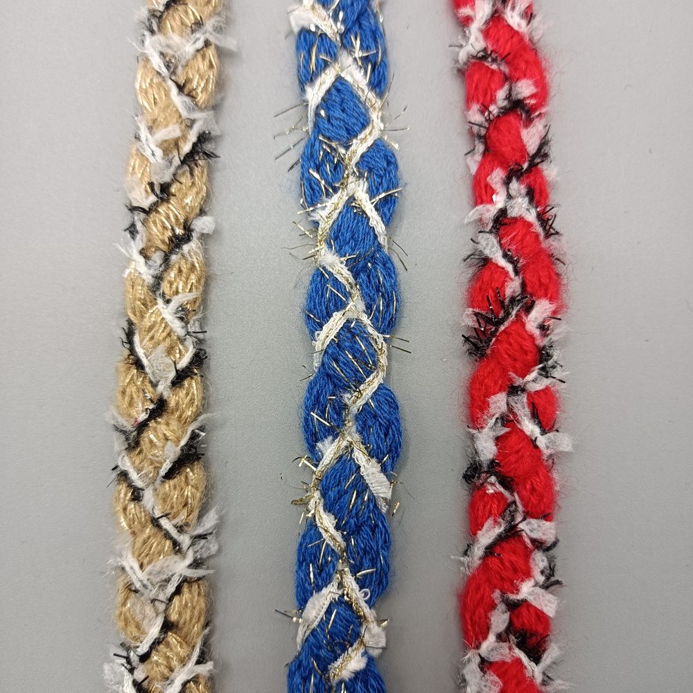 Premium Braided Cord for Garment, Bridal & DIY Crafts