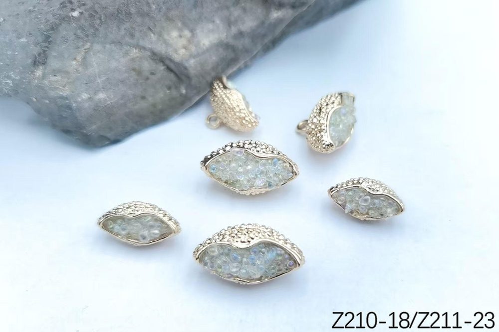 Metal Sew-On Buttons Z210/Z211 for Coats and Suits