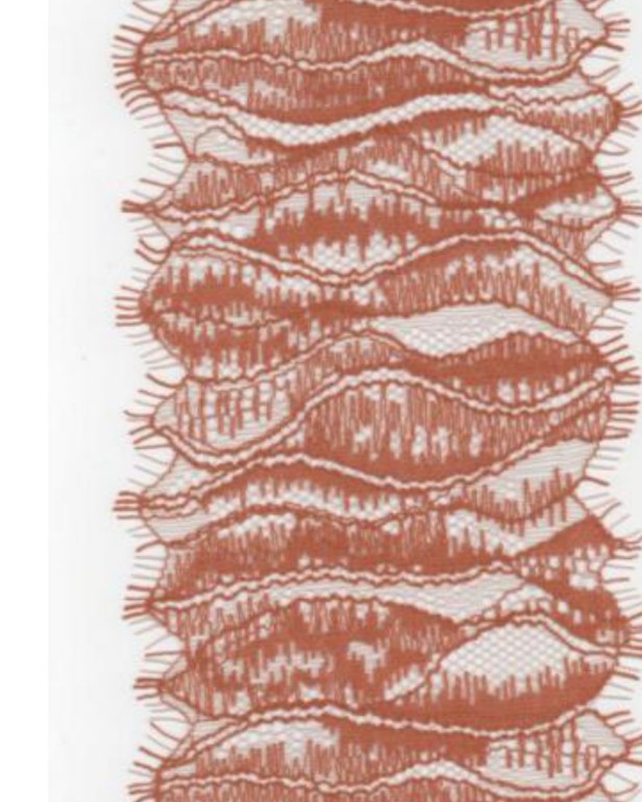 Cotton-blend all-over lace