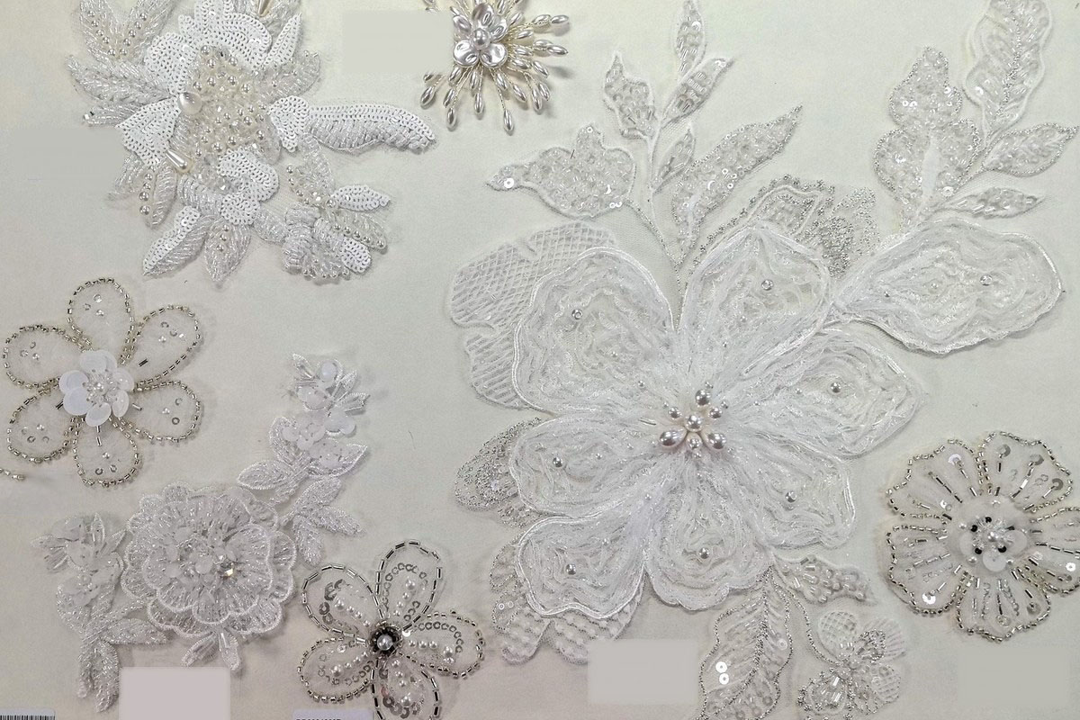 TrimGem lace and applique samples