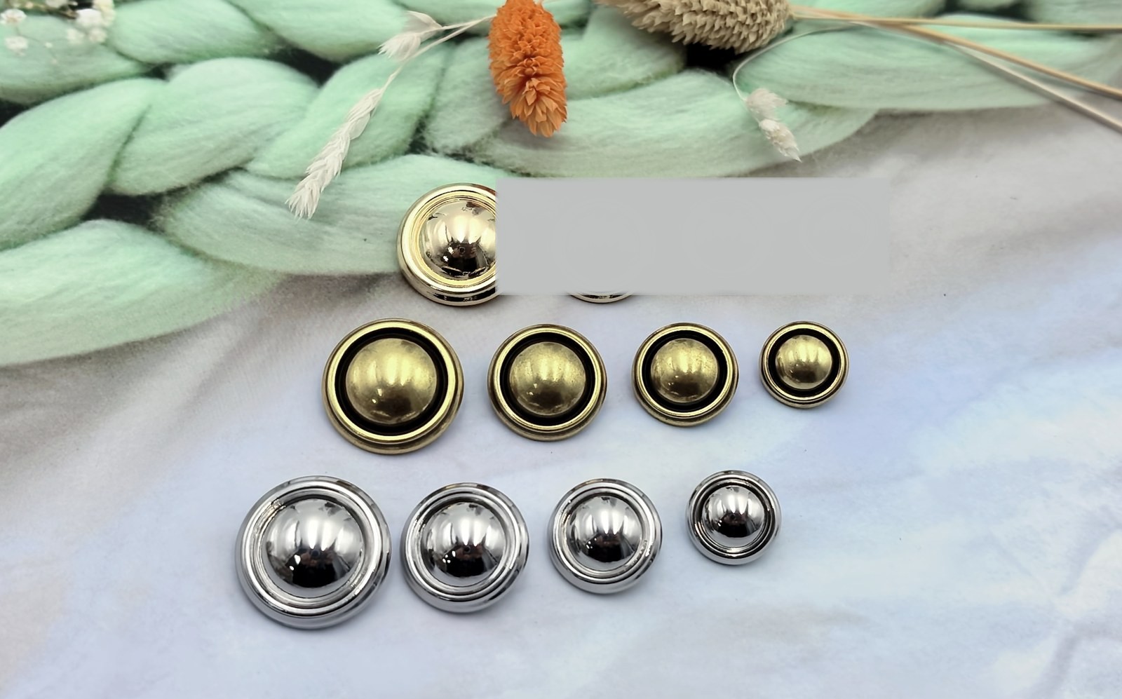 Mushroom Sew-on Button F80365-23/F80364-20/F80363-18/F80362-15