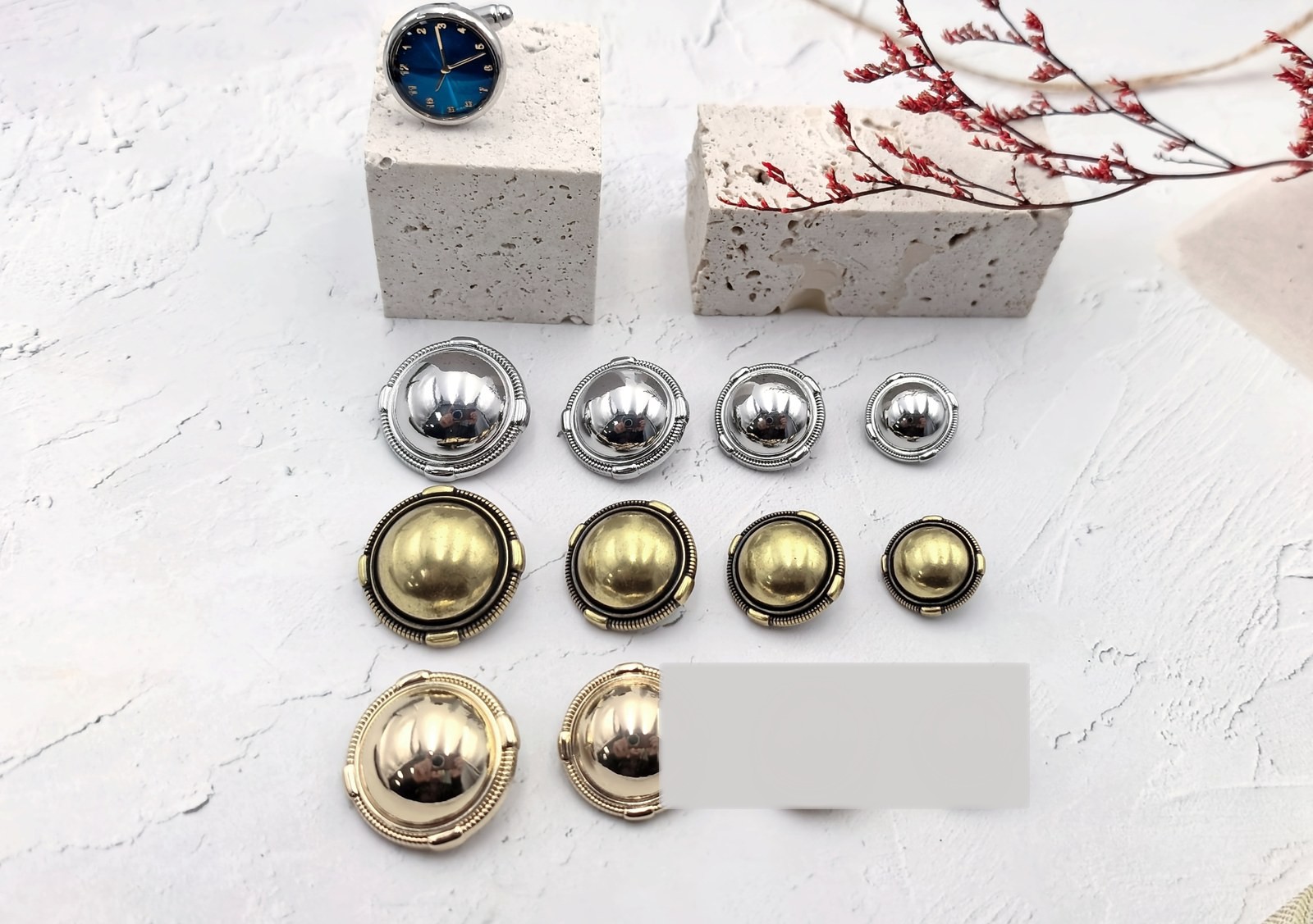 Mushroom Sew-on Button F80381-23/F80380-20/F80379-18/F80378-15