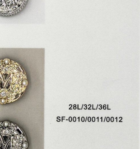 Sew-on Button SF-00100/00111/00122 (28L/32L/36L)