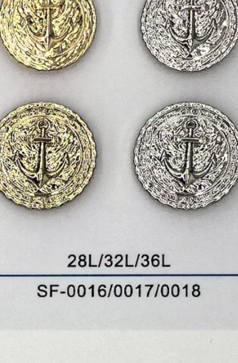 Sew-on Button SF-00166/00177/00188 (28L/32L/36L)
