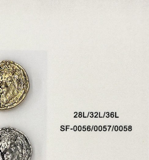 Sew-on Button SF-00566/00577/00588 (28L/32L/36L)