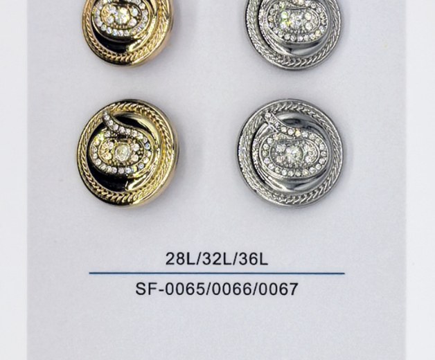 Sew-on Button SF-00655/00666/00677 (28L/32L/36L)