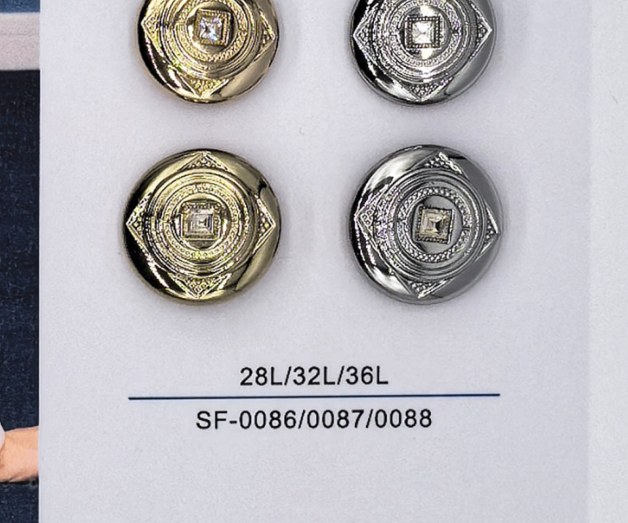 Sew-on Button SF-00866/00877/00888 (28L/32L/36L)