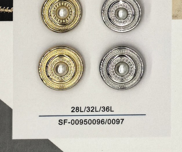 Sew-on Button SF-009500 (28L/32L/36L)
