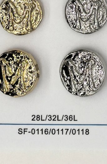 Sew-on Button SF-01166/01177/01188 (28L/32L/36L)