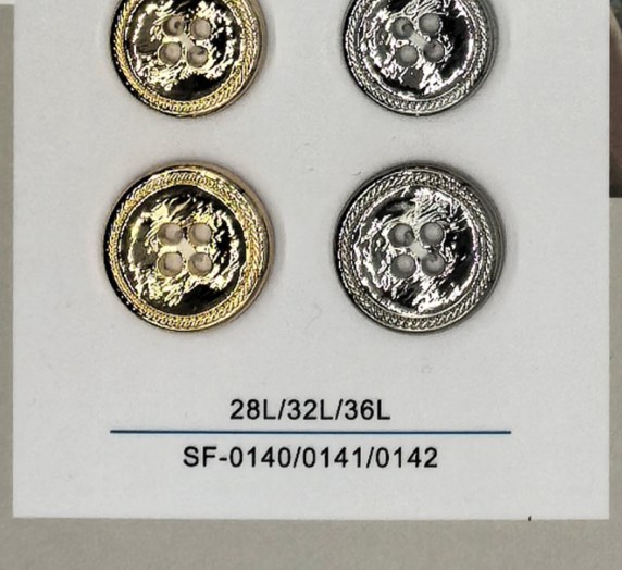 Sew-on Button SF-01400/01411/01422 (28L/32L/36L)